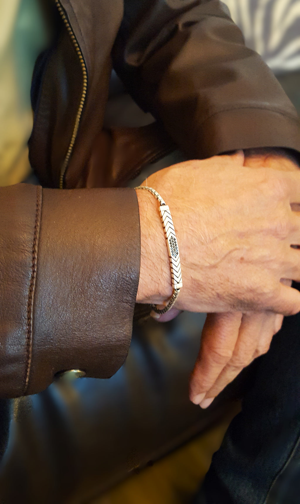 Sterling Silver Bracelet | Arrow