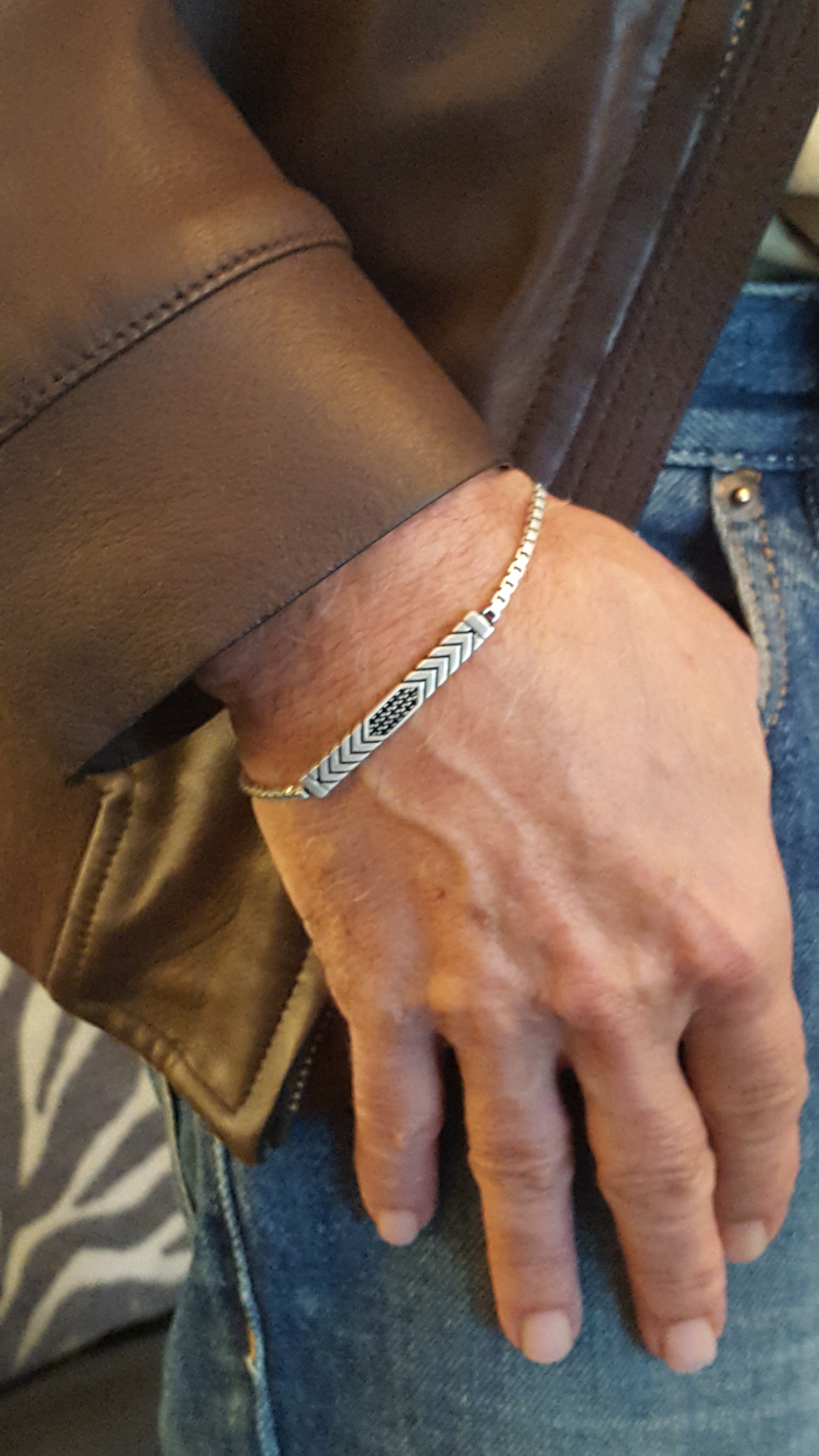 Sterling Silver Bracelet | Arrow