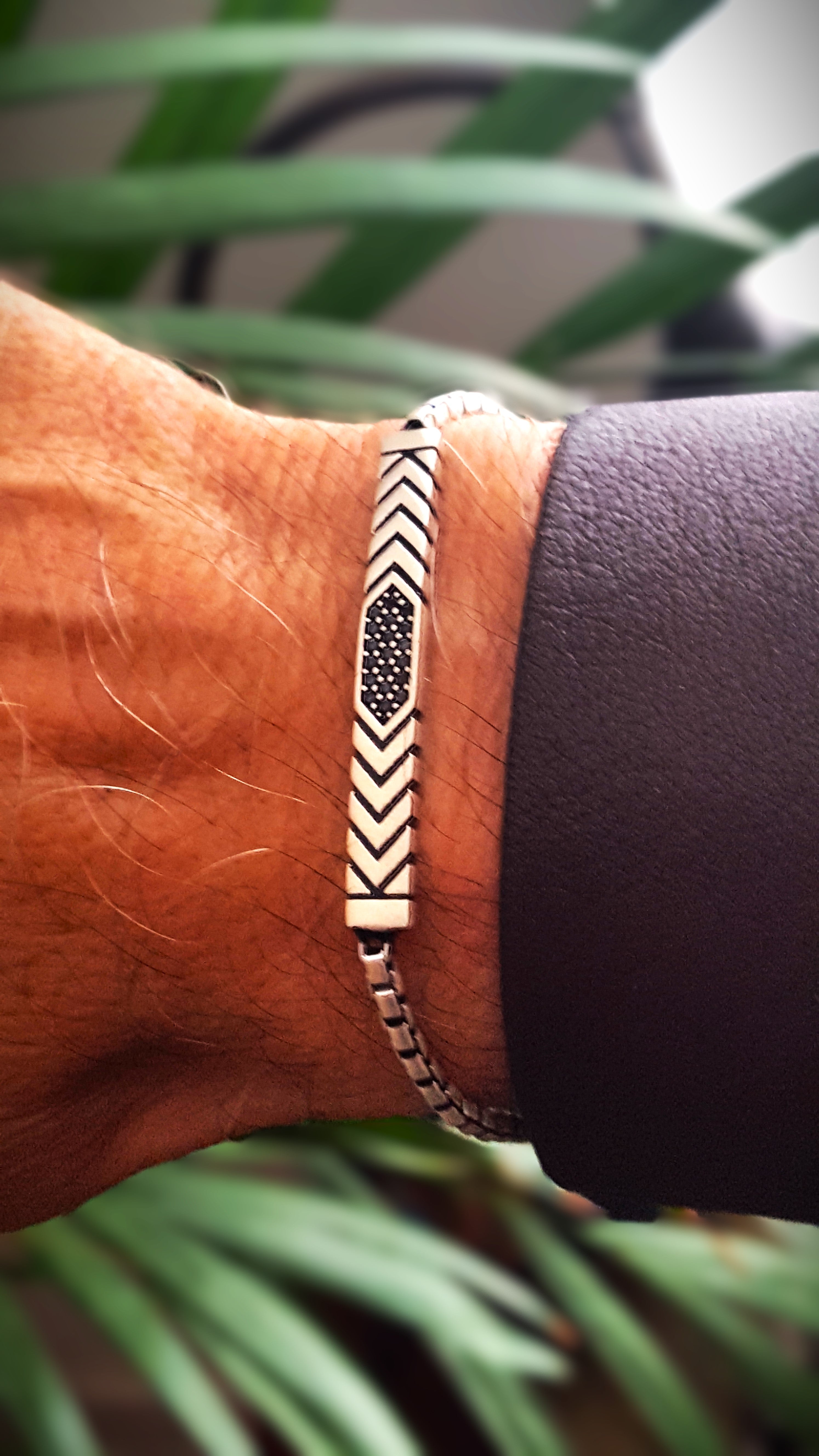 Sterling Silver Bracelet | Arrow