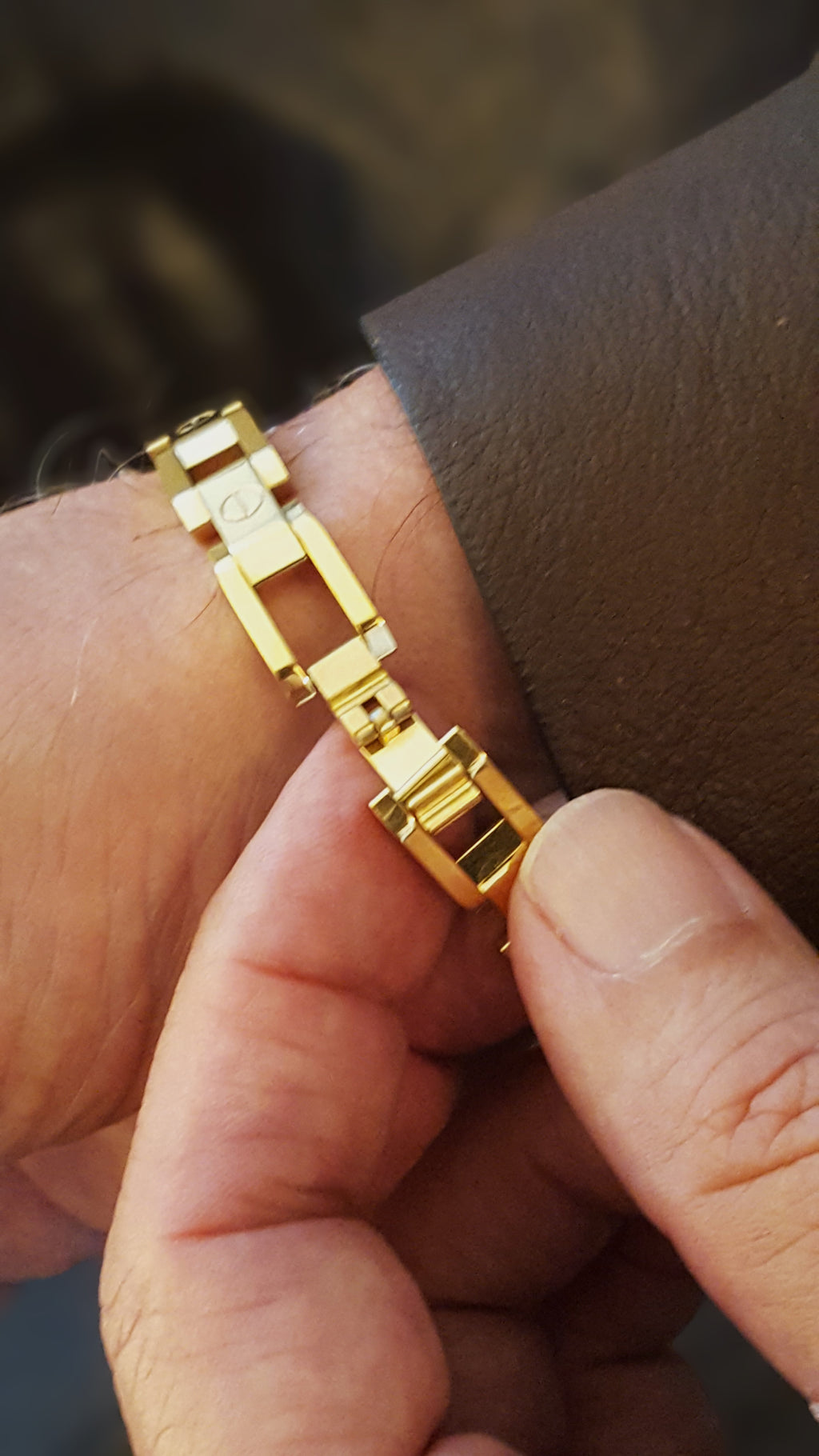 Men's Stainless Steel Bracelet - Truss - 9mm
