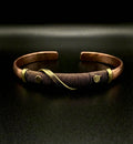 Copper & Mesh Cuff Bracelet