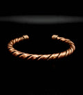 Twisted Copper Cuff Bracelet