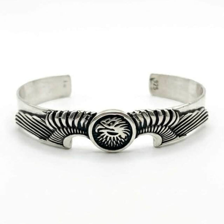 Sterling Silver Cuff Bracelet | Eagle