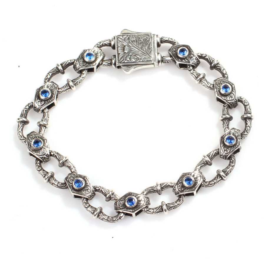 The Skye -  Celestial Woman's Silver Bracelet