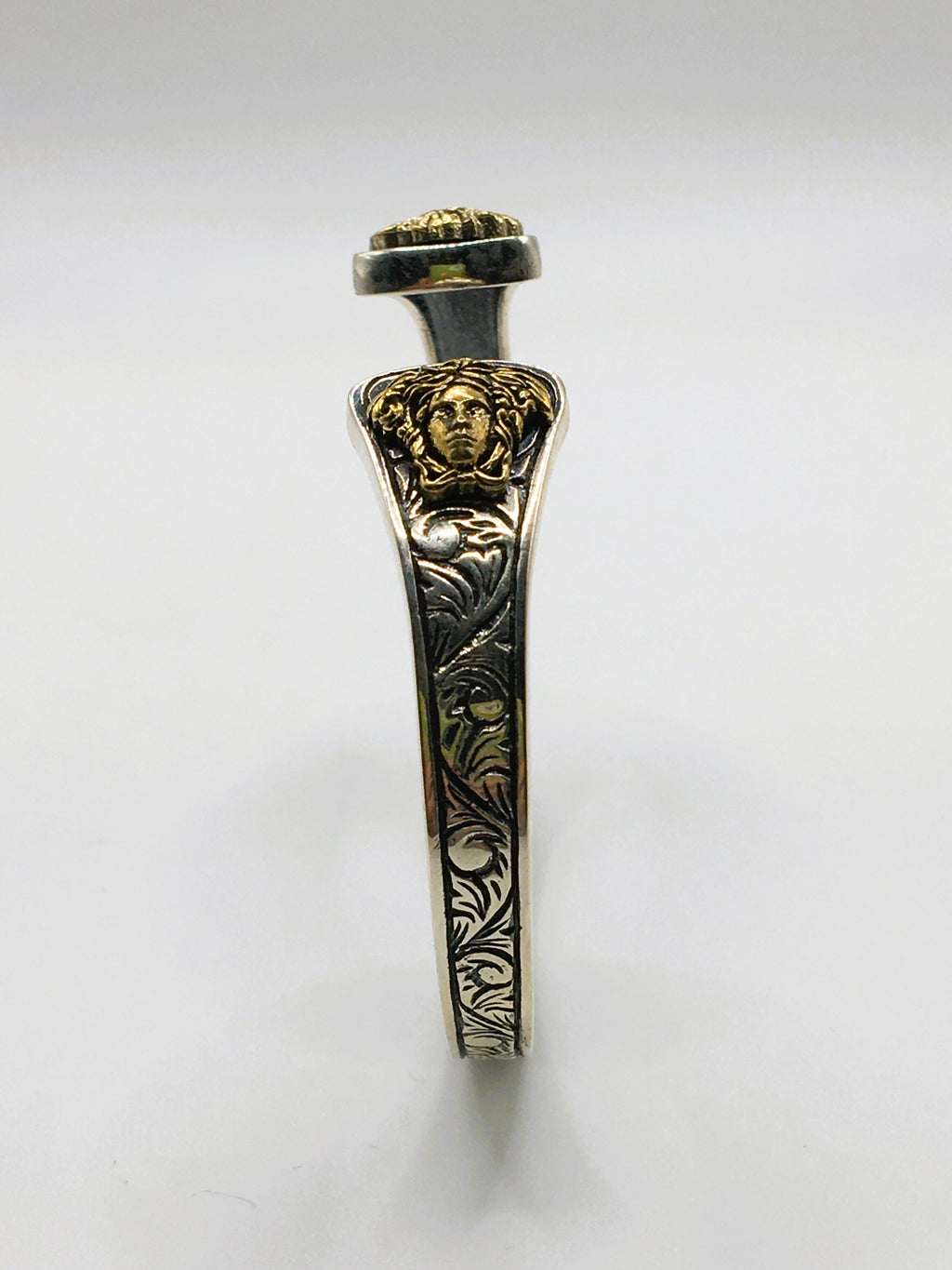 Sterling Silver Cuff Bracelet | Medusa
