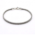 Foxtail Silver Bracelet - 3.5mm