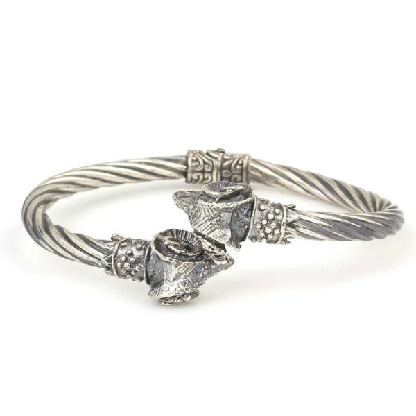 Sterling Silver Cuff Bracelet |The Ram