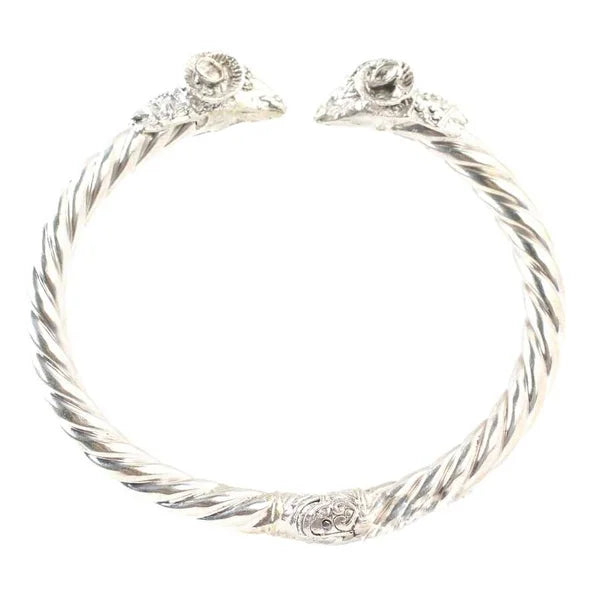 Sterling Silver Cuff Bracelet |The Ram