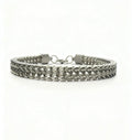 Foxtail Stainless Steel Bracelet