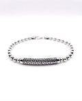 Sterling Silver Bracelet | Omega Barrel