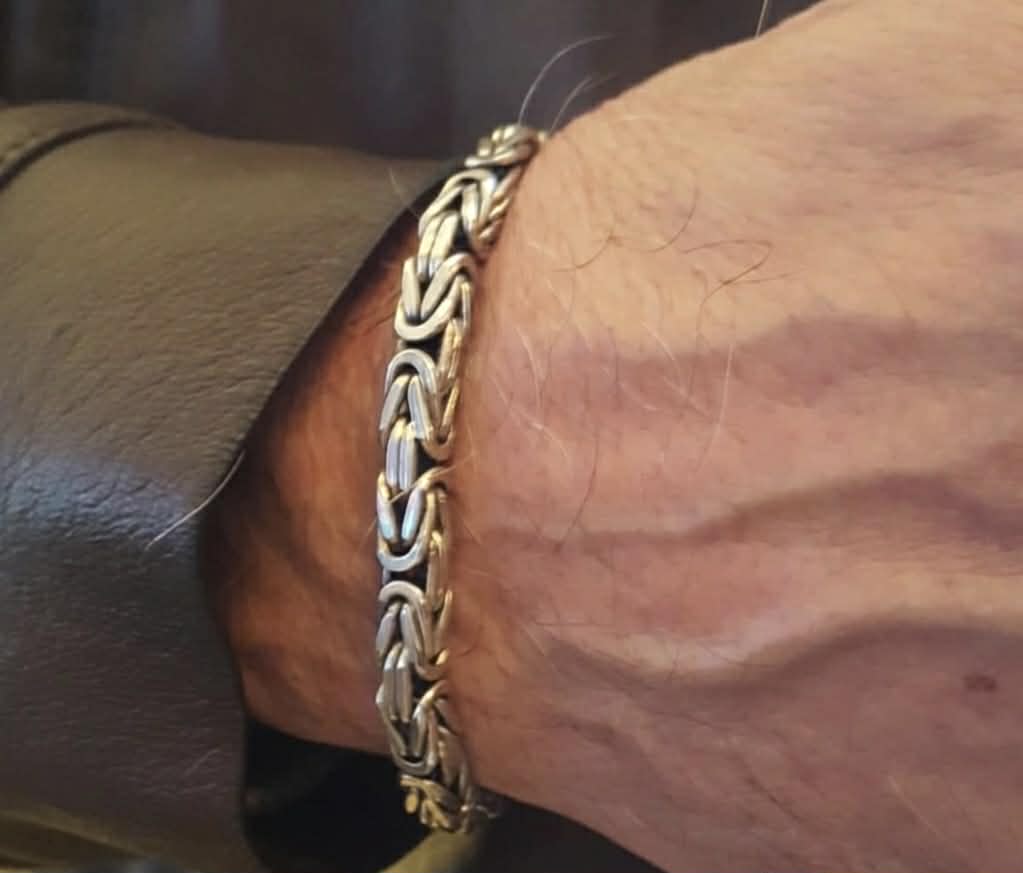 Silver 925 Bracelet - Byzantium - 6mm