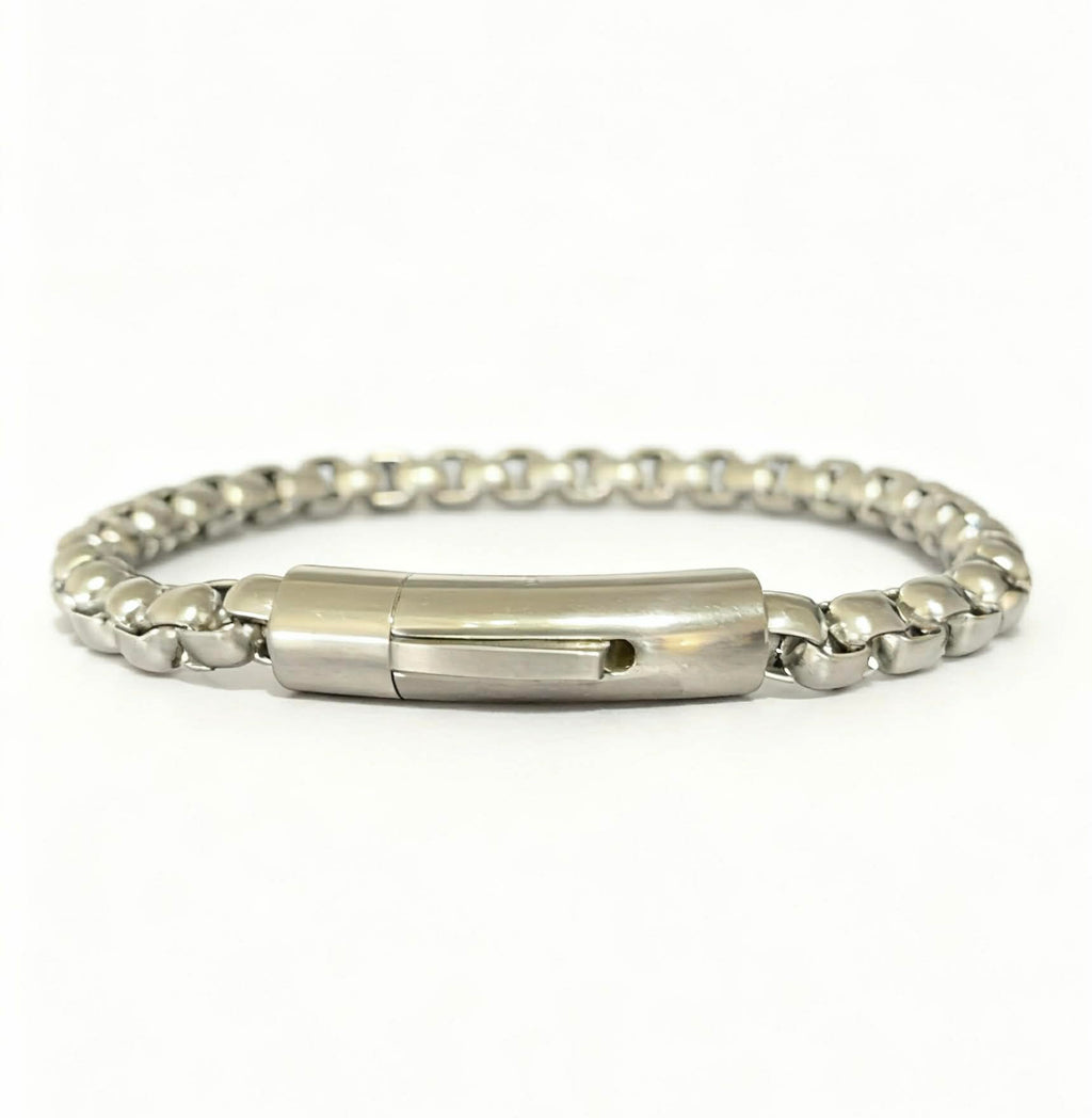 Stainless Steel Magnetic Clasp Bracelet