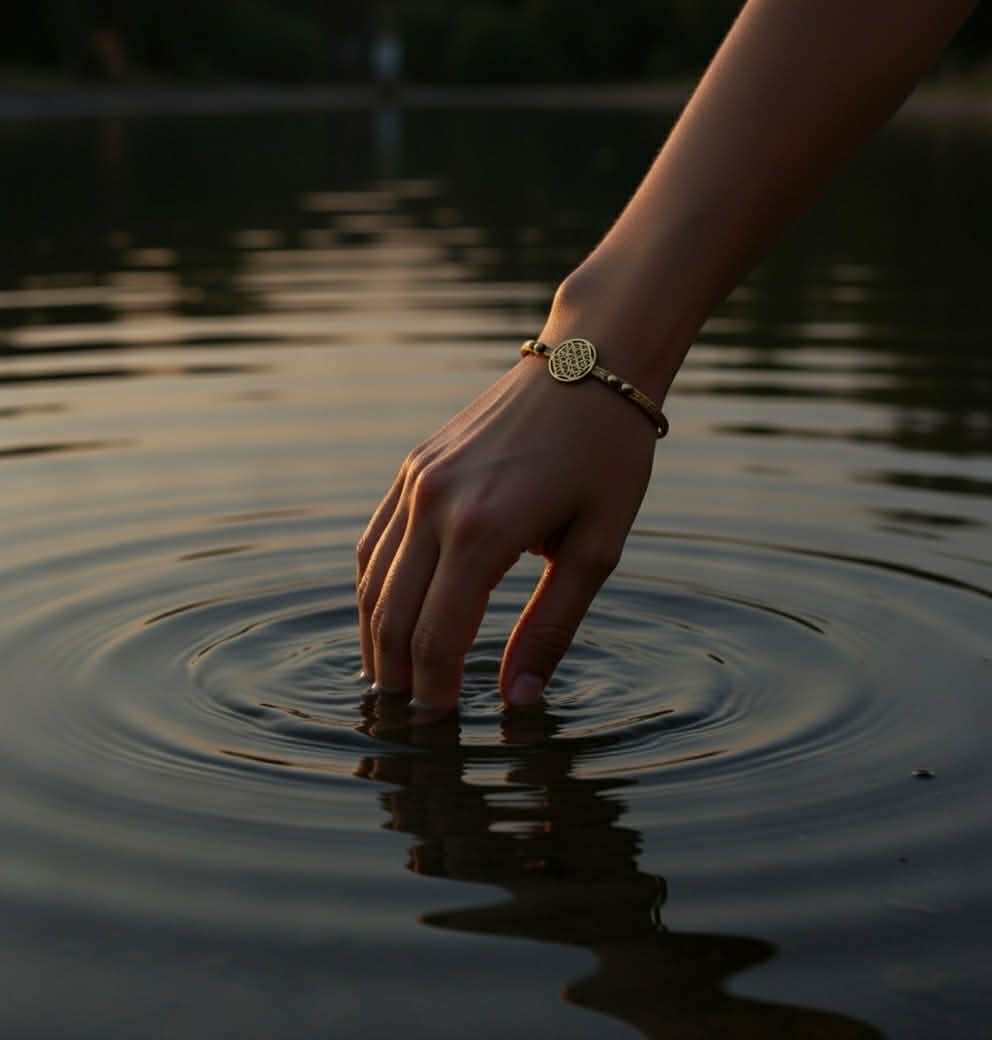 Copper Cuff Bracelet – Sacred Geometry