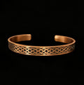 Copper Celtic Cuff Bracelet – Infinity Detail