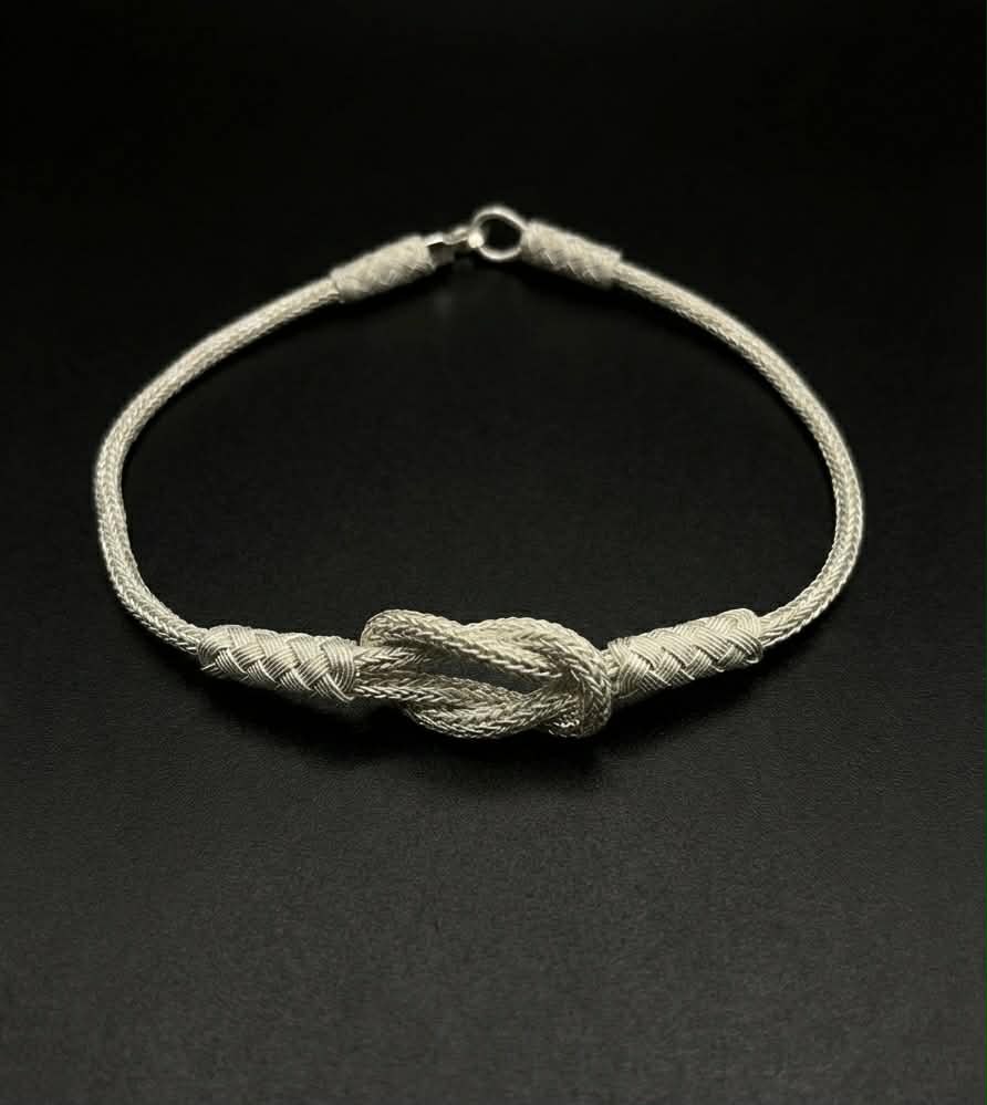 Handcrafted 999% Pure Silver Bracelet
