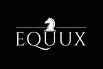 EQUUX Logo - White on Black