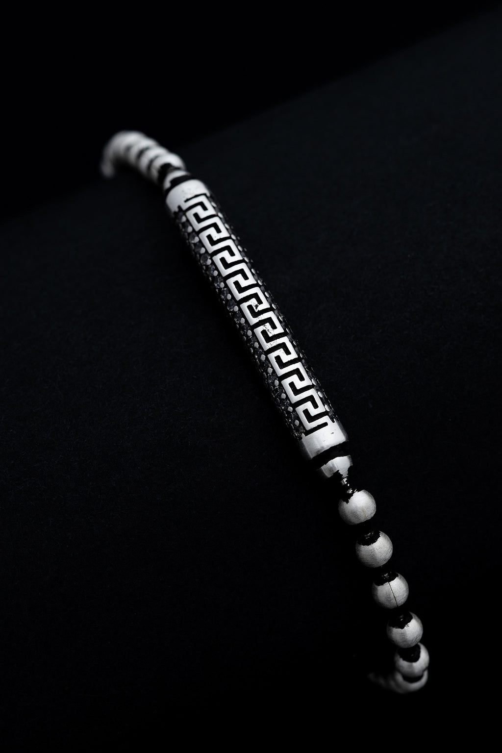 Sterling Silver Bracelet | Omega Barrel