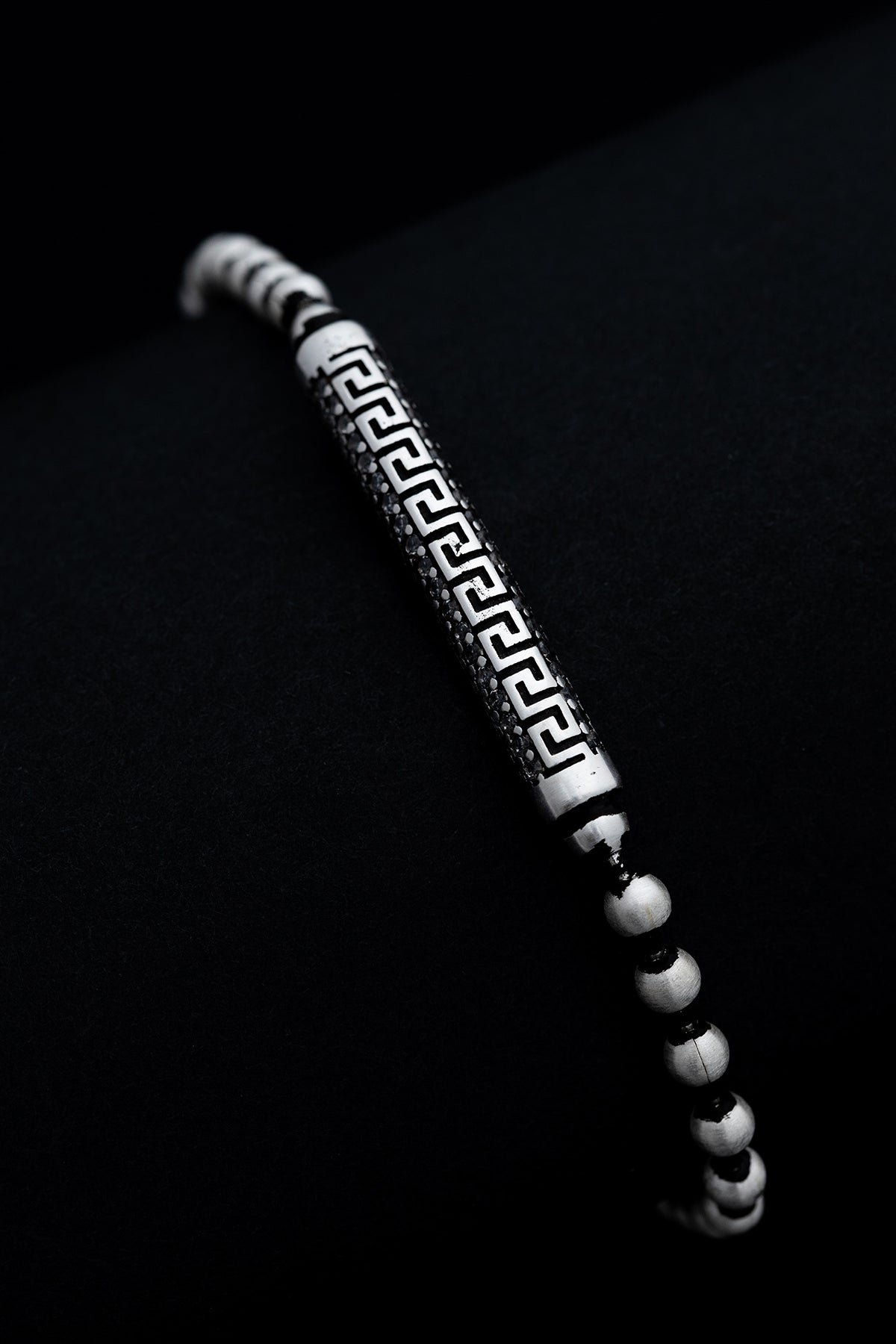 Sterling Silver Bracelet | Omega Barrel