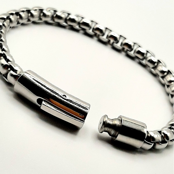 Stainless Steel Magnetic Clasp Bracelet